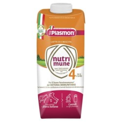 Plasmon nutri-mune 4 latte liquido confezione 18 brik da 500 ml