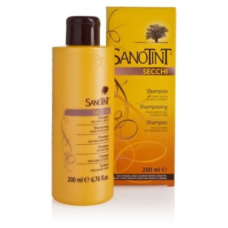 SanoTinT
shampoo
capelli secchi
al miglio dorato
flacone da 200 ml