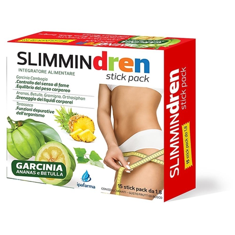 Slimmindren suplemento dietético 15 stick pack