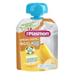 Plasmon
spremi, gusta  e riciclami
banana yogurt
solo zuccheri della frutta e dello yogurt