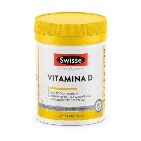 Swisse vitamin D 100 soft capsules