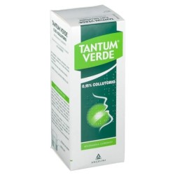 Tantum verde
0,15% collutorio
benzidamina cloridrato
flacone da 240 ml