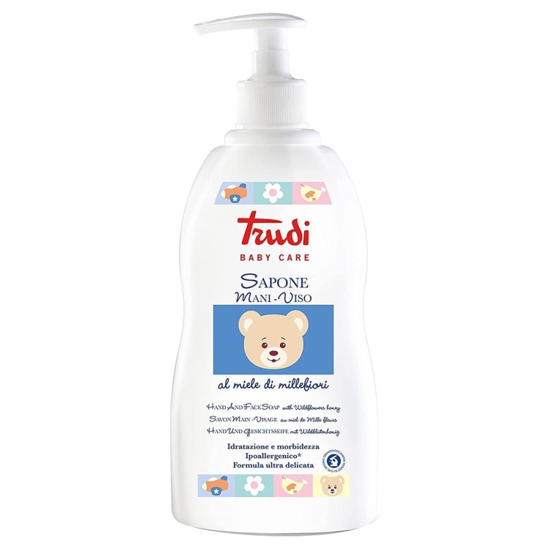 Trudi baby care jabón de manos/rostro 500 ml