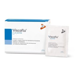 Viscoflu bustine N-acetil-L-cisteina, enzimi da maltodestrine fermentate, vitamine C e riboflavina.