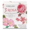 L'Erbolario
3 rosa
sapone profumato
Femminile e delicato per la detergenza quotidiana