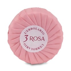 L'Erbolario
3 rosa
sapone profumato
Femminile e delicato per la detergenza quotidiana