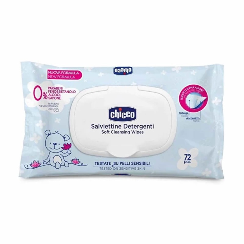 Chicco Cleansing Wipes 72 Pieces