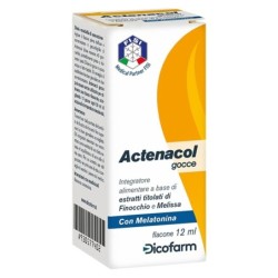 Actenacol
gocce
integratore alimentare a base di estratti titolati di finocchio e melissa, con melatonina.