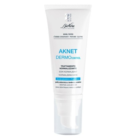 BioNike
Aknet
DERMOcontrol
trattamento normalizzate, anti-imperfezioni, pelle a tendenza acneica.