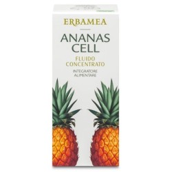 Erbamea
Ananas Cell
fluido concentrato
con Succo ed Estratto secco di Ananas