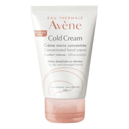 Avène cold cream crema mani Trattamento delle mani secche o screpolate. Nutre e protegge. tubo da 50 ml