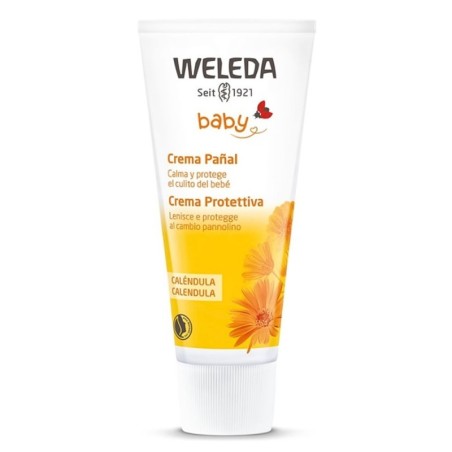 Weleda
Baby
crema protettiva
Lenisce e protegge al cambio pannolino
calendula
tubo da 75 ml