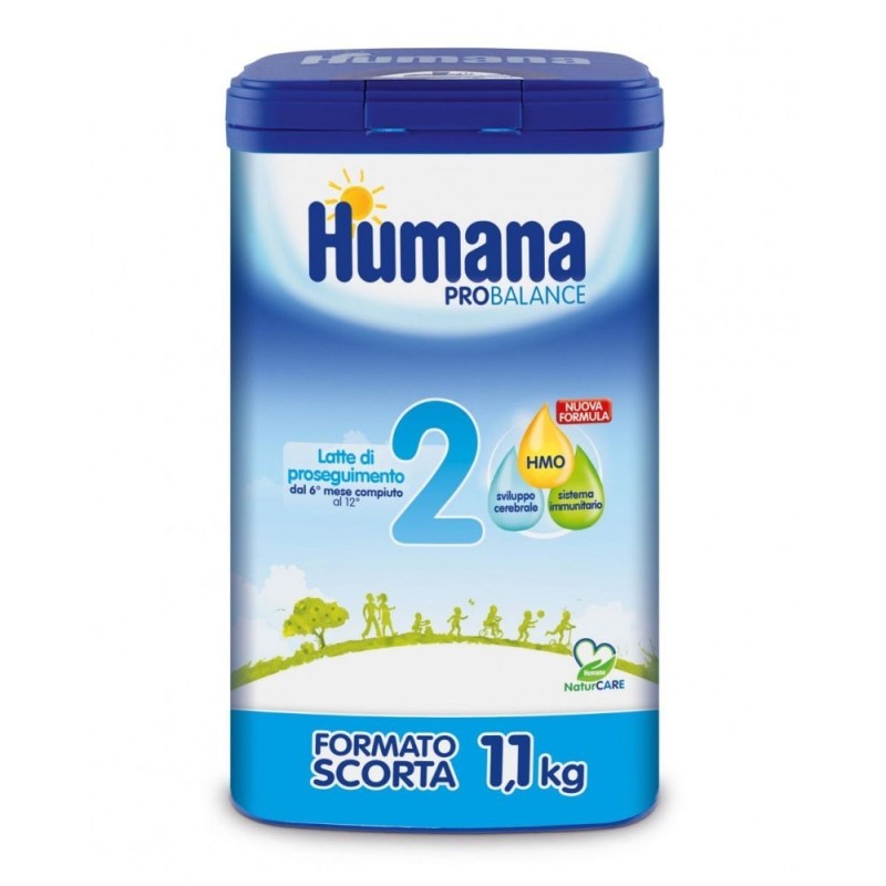 Humana 2 Latte Probalance 6M+ 1100g