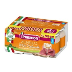 Plasmon Omogeneizzato agnello 4x80g