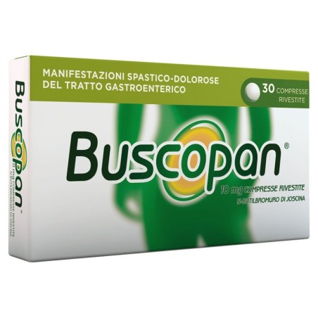 Buscopan 10 mg scatola da 30 compresse rivestite