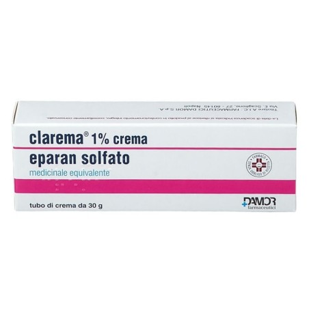 Clarema
1% crema
eparan solfato
medicinale equivalente
tubo da 30 g