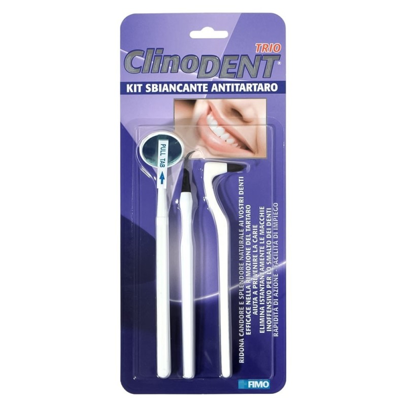 ClinoDent Trio Kit Sbiancante Antitartaro