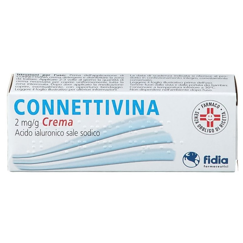 Connettivina 2 mg/g crema tubo da 15 g