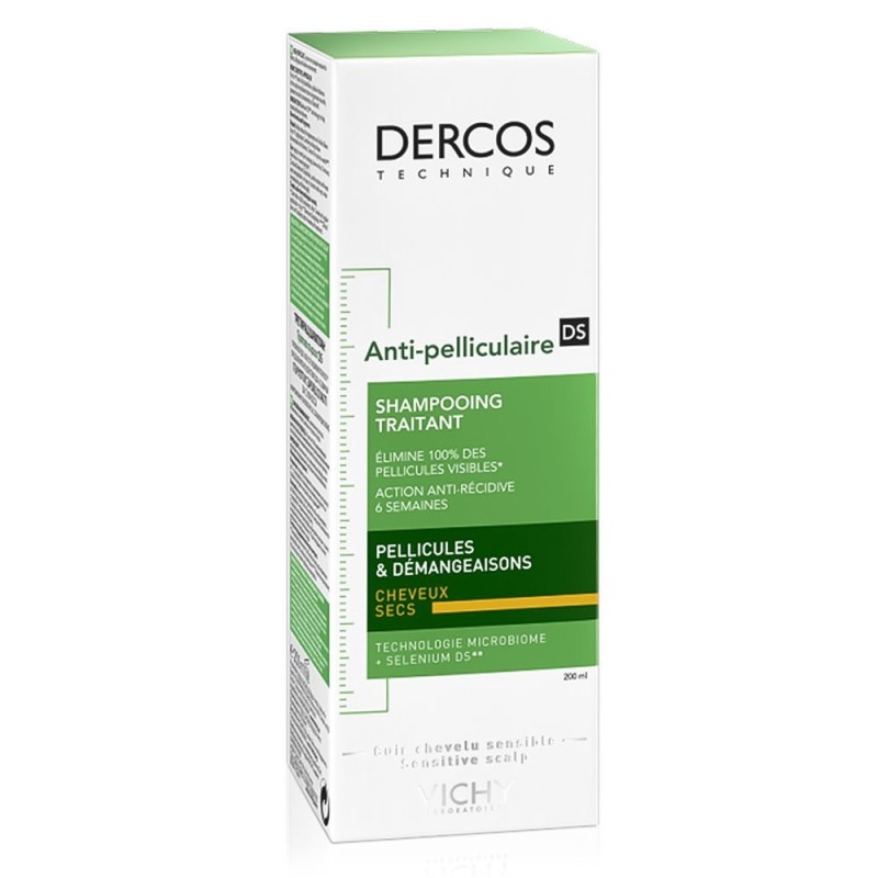 Dercos
shampoo anti-forfora DS
prurito capelli secchi
flacone da 200 ml