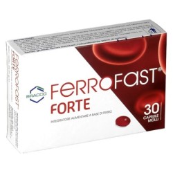 Ferrofast forte
integratore alimentare a base di ferro
scatola da 30 capsule molli