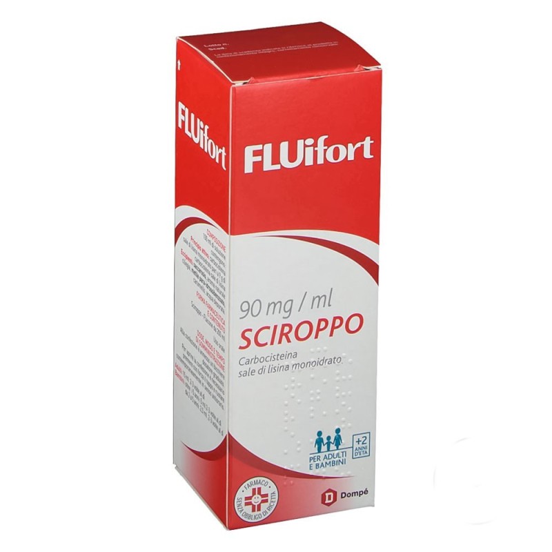 Fluifort 90 mg/ml sciroppo Flacone da 200 ml