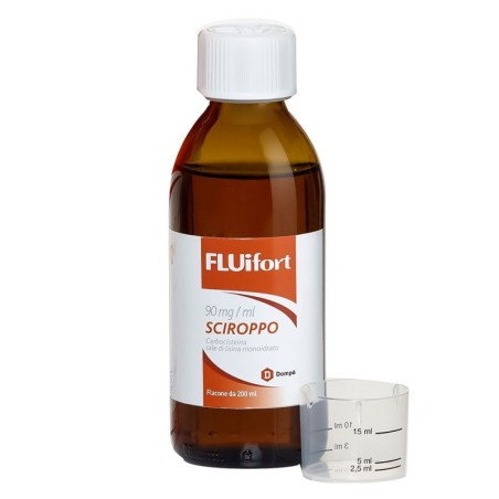 Fluifort 90 mg/ml sciroppo Flacone da 200 ml