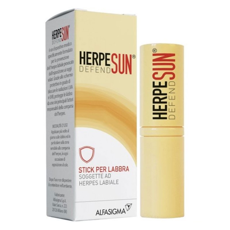 HerpeSun
Defend
Stick Labbra
soggette ad Herpes labiale
stick da 5 ml