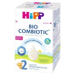 Hipp
bio combiotic 2
con fermenti lattici vivi
latte di proseguimento bio
dopo il 6° mese