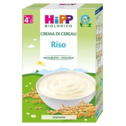 Hipp biologico
crema di cereali
Riso
senza glutine | senza latte
scatola da 200 g