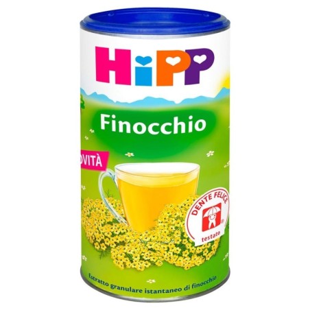 Hipp
tisana
finocchio
Estratto granulare istantaneo di finocchio
barattolo da 200 g