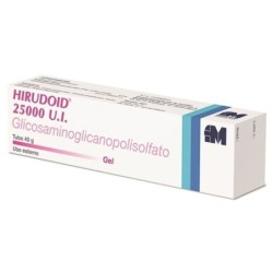 Hirudoid
25000 U.I.
gel
Glicosaminoglicanopolisolfato
uso esterno