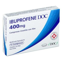 Ibuprofene doc 400 mg 12 comprimés enrobés