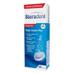 Steradent Triple Action Plus 60 Compresse