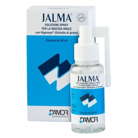 Jalma
soluzione spray per la mucosa orale
con Rigenase® (estratto di grano)