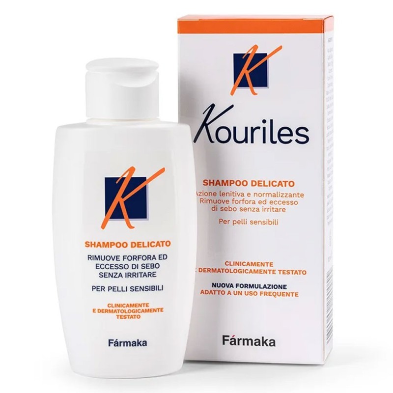 Kouriles
shampoo delicato
Azione lenitiva e normalizzante,