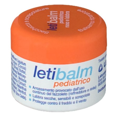 Letibalm
pediatrico
vasetto da 10 ml