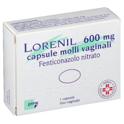 Lorenil
600 mg capsula molli vaginale
fenticonazolo nitrato
uso vaginale