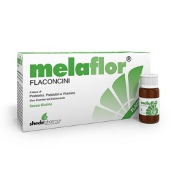 Melaflor
flaconcini
a base di probiotici, prebiotici  Vitamine
con zuccheri ed edulcoranti, senza glutine