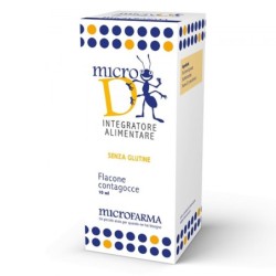 Micro D
senza glutine
flaconcino da 10 ml con contagocce