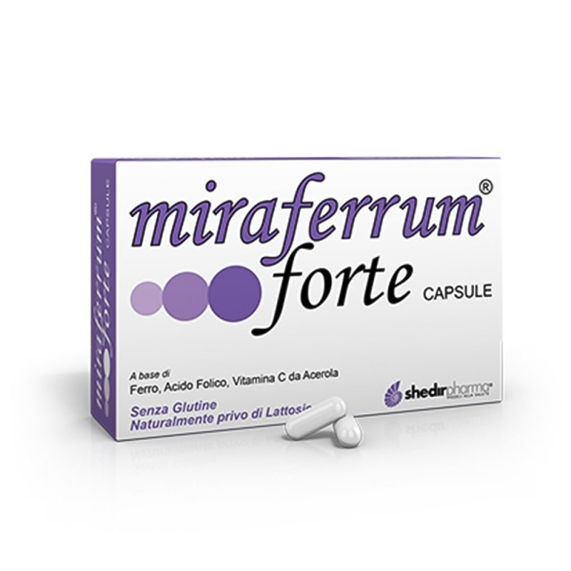 Miraferrum forte
a base di ferro, vitamina C, Acido folico