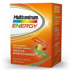 Multicentrum
energy
mix di nutrienti ad azione combinata per la tua ricarica dio energia