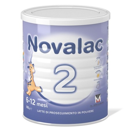 Novalac 2
latte in polvere di proseguimento
6-12 mesi
barattolo da 800 g