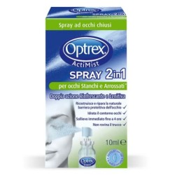 Optrex
actimist
spray 2in1
per occhi stanchi e arrossati
doppia azione rinfrescante e lenitiva