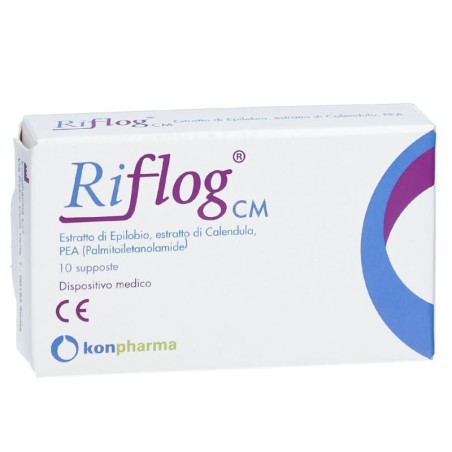 Riflog CM 10 supositorios