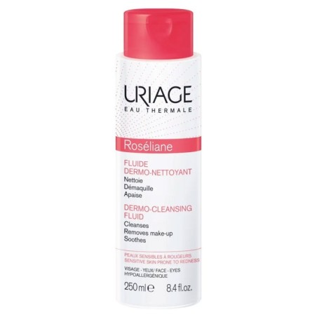 Uriage Roséliane fluide dermo-nettoyant 250 ml