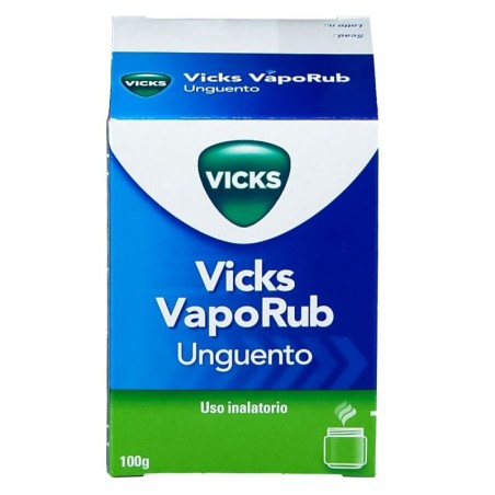 Vicks
vaporub
unguento
uso inalatorio
vasetto da 100 g