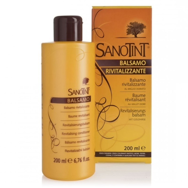 Sanotint
balsamo
rivitalizzante, al miglio dorato
flacone da 200 ml