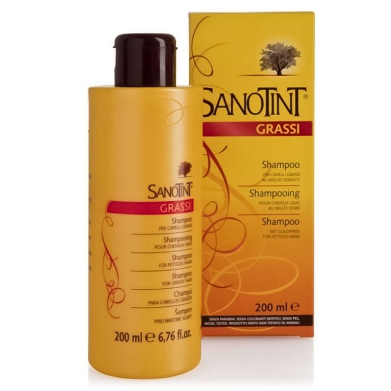 Sanotint shampoo capelli grassi 200ml bottle