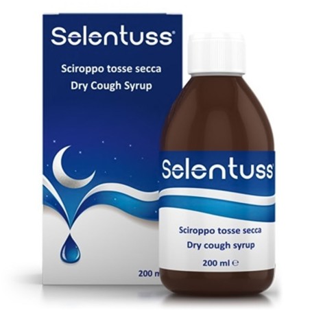 Selentuss
sciroppo tosse secca
flacone da 200 ml