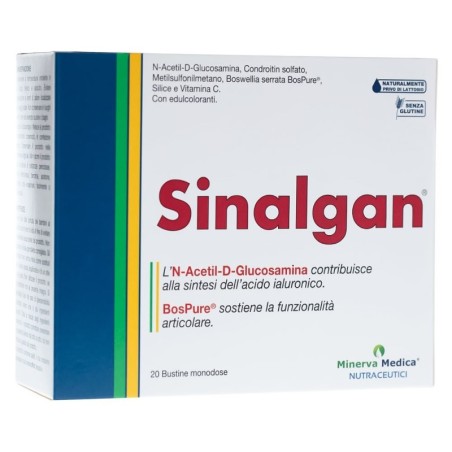 Sinalgan
L'N-Acetil-D-Glucosamina contribuisce alla sintesi dell'acido ialuronico